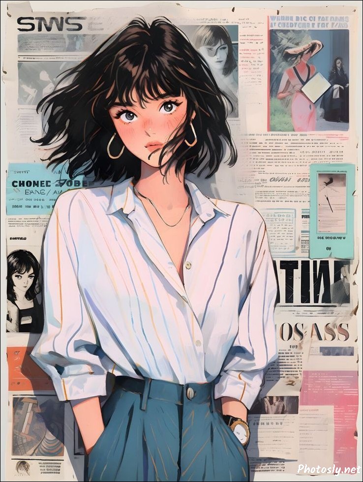 stylish-cartoon-dp-for-girls