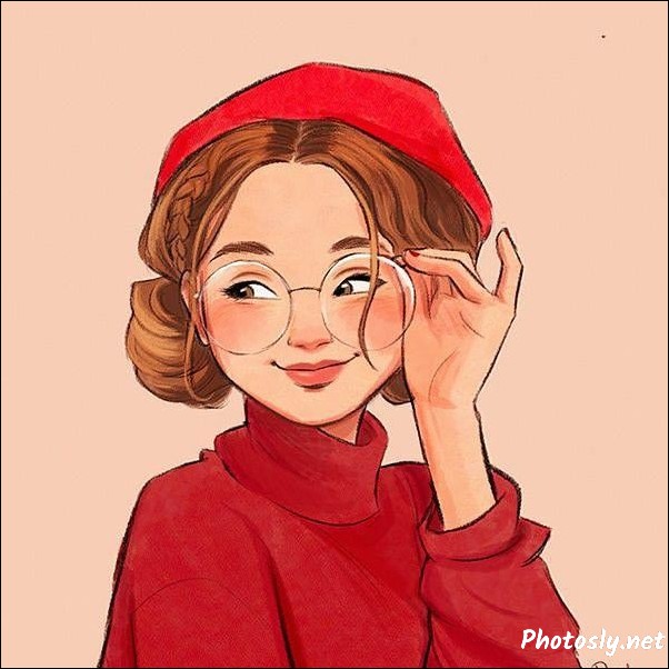 stylish-cartoon-dp-for-girls
