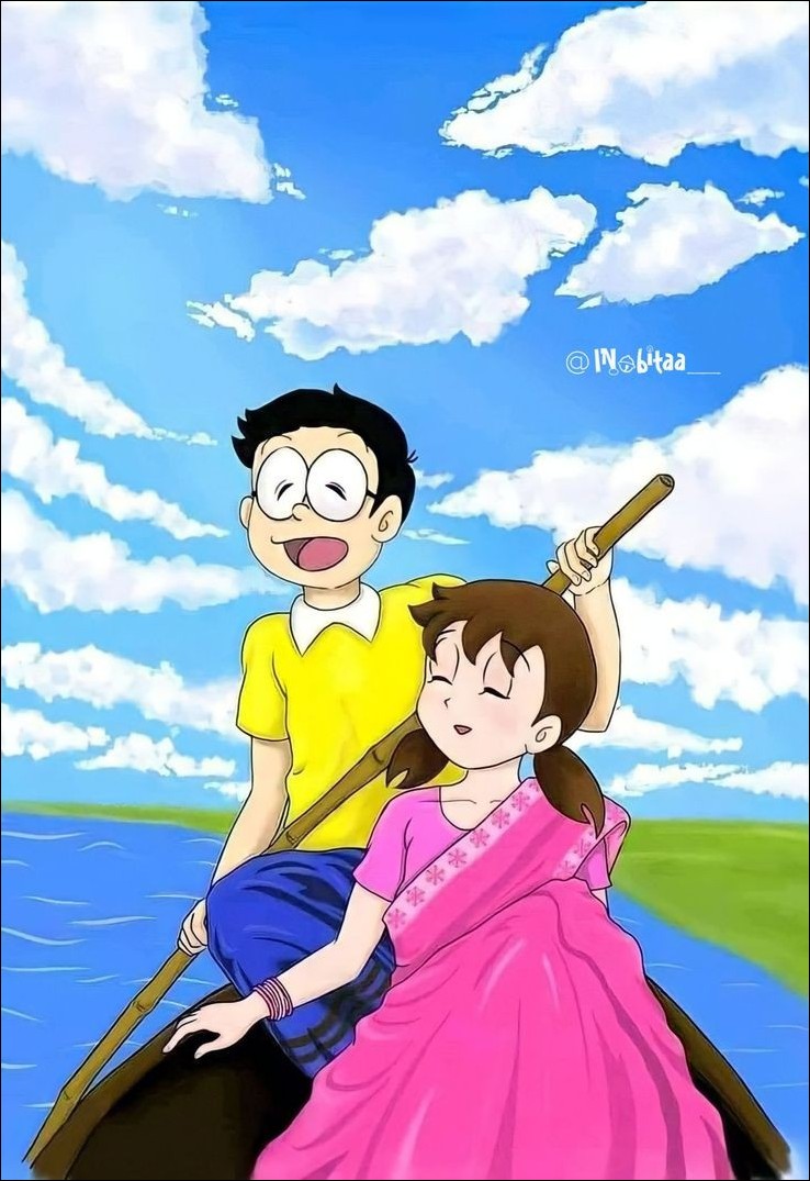 nobita-and-shizuka-photo