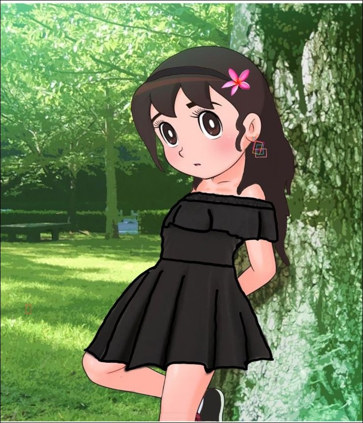 nobita-and-shizuka-photo