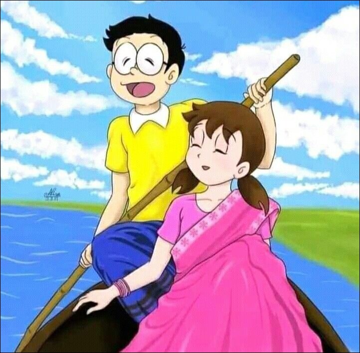 nobita-shizuka-photo