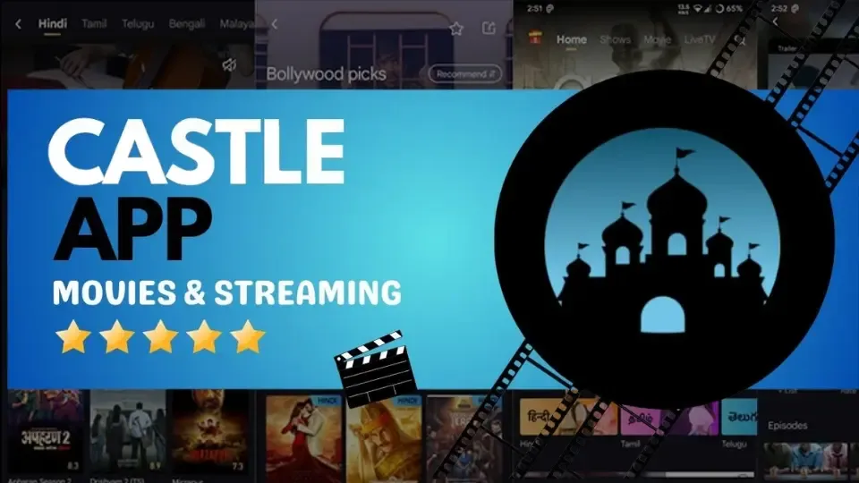 Castle APP is the entertainment partner to enjoy endless movies, TV shows, music, and HD Live Sports streaming for free