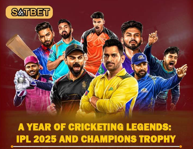 A Year of Cricketing Legends: IPL 2025 and Champions Trophy