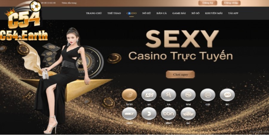 Casino lobby offers the ultimate experience with quality games and attractive dealers C54
