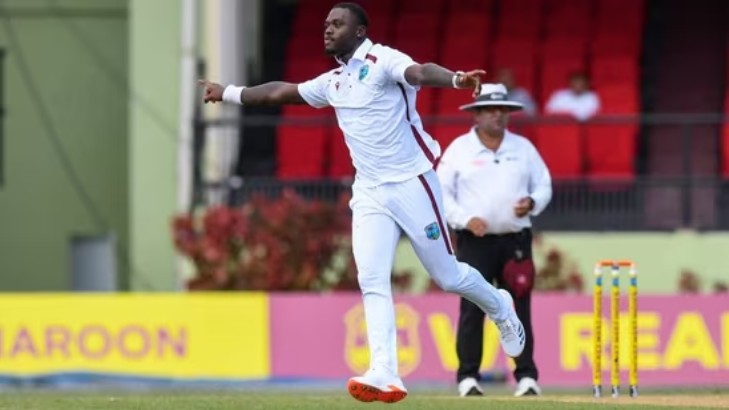 Jayden Seales Joins Elite Club with Record-Breaking Spell in nd Test Against Bangladesh
