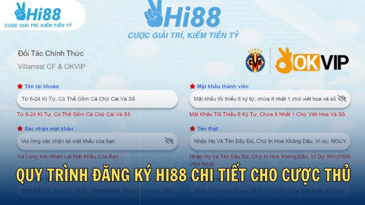 Steps to Register an Account at Hi Steps to Register an Account at Hi