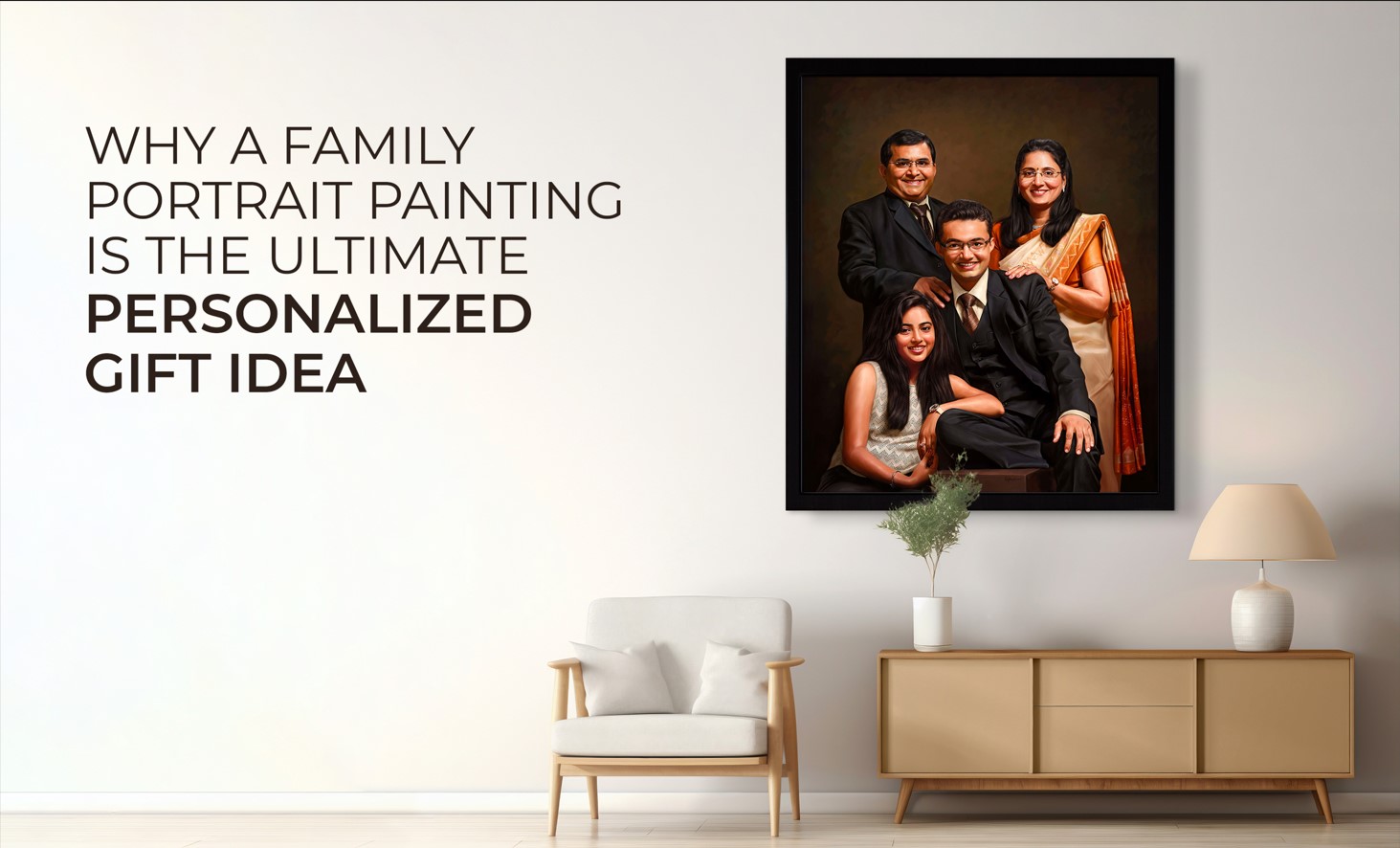 Family Portrait Painting Is the Ultimate Personalized Gift Idea