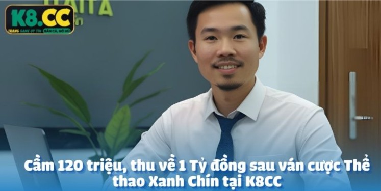 Holding million- earning Billion VND after betting on Xanh Nine Sports at KCC