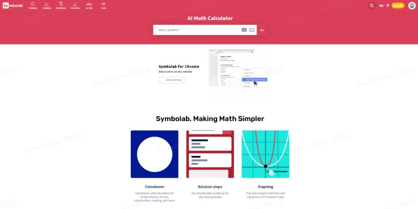 Intelligent AI Math Tutor for Higher-Level Math Challenges AI Math Solver