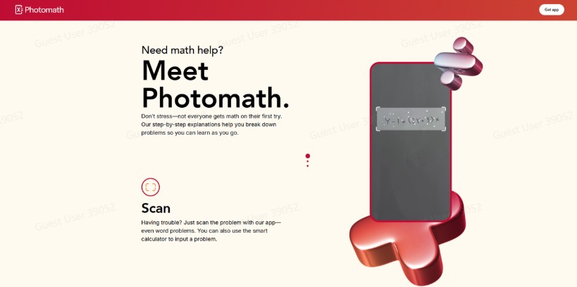 Visual AI Math Problem Solver with Step-by-Step Solutions AI Math Solver