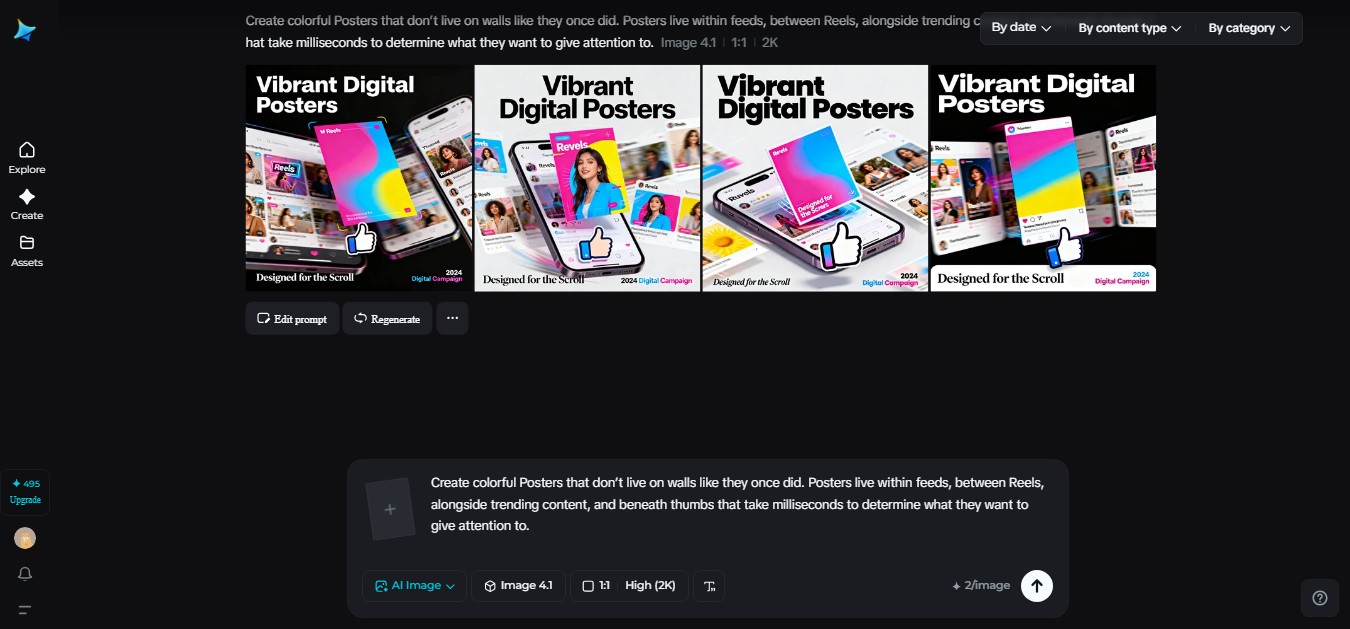 The best designs take the rhythm- contrast- and pacing found in social media and apply it to design