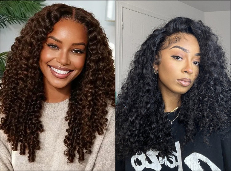 Create Stunning Hairdos Combining Isee Human Hair Half Wigs with Feather Crochet Hair Styles