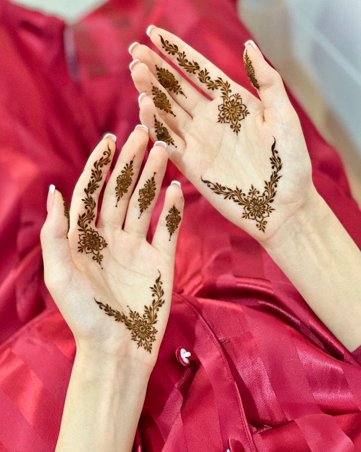Front Hand Mehndi Design