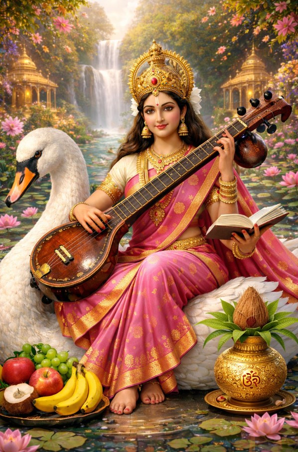 Sarswati Maa Pic