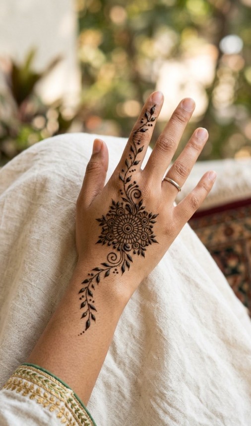 Arabic Mehndi Design