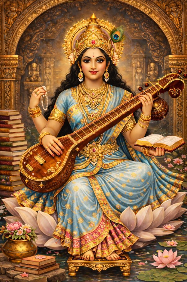 Sarswati Maa Pic
