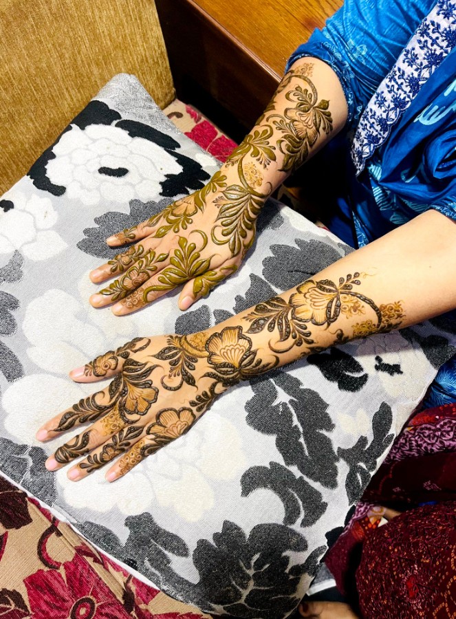 Arabic Mehndi Design