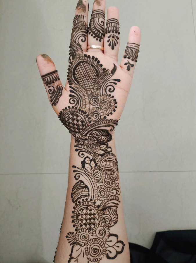 Arabic Mehndi Design