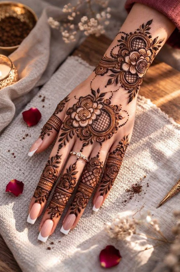 Arabic Mehndi Design