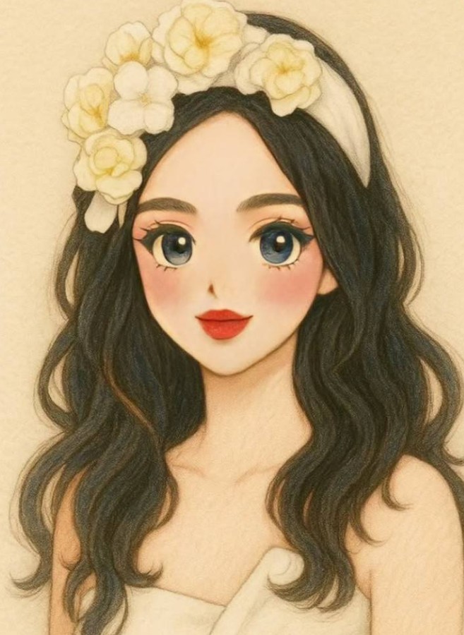 Attitude Cartoon Girl DPZ