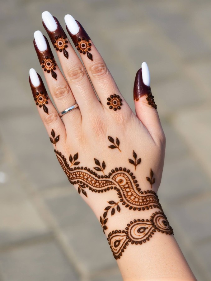 Arabic Mehndi Design
