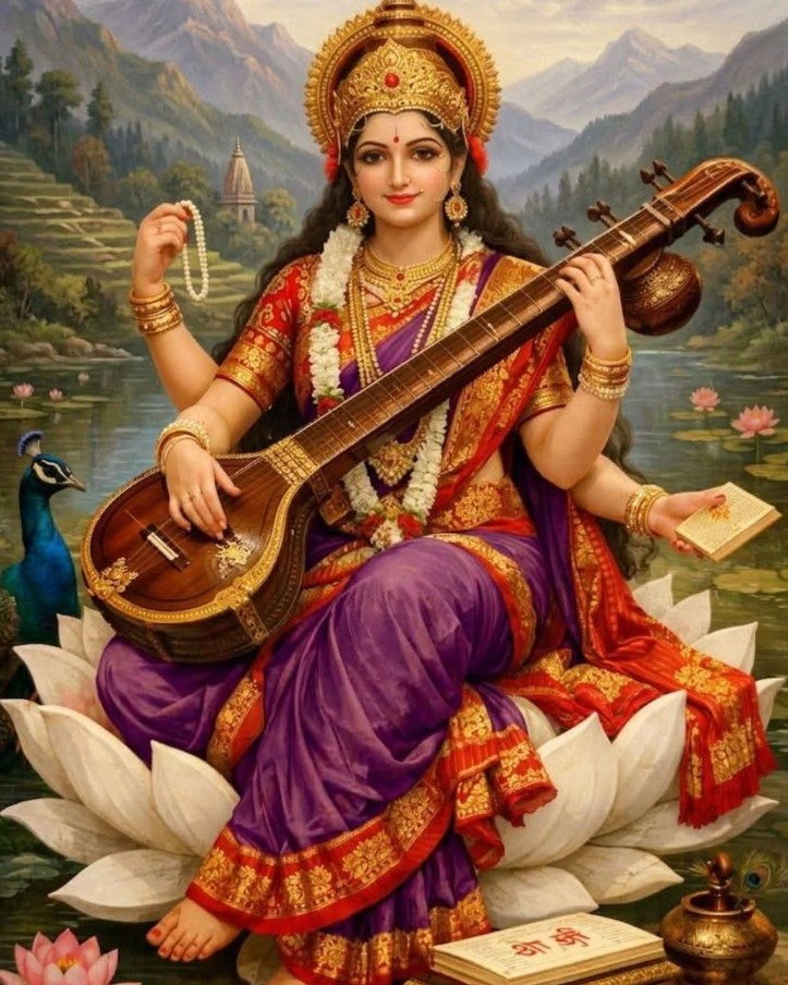 Sarswati Maa Pic