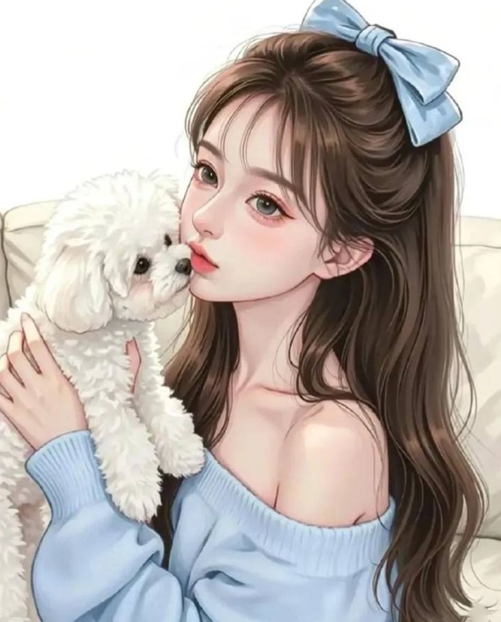 Attitude Cartoon Girl DPZ
