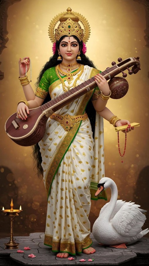 Sarswati Maa Pic