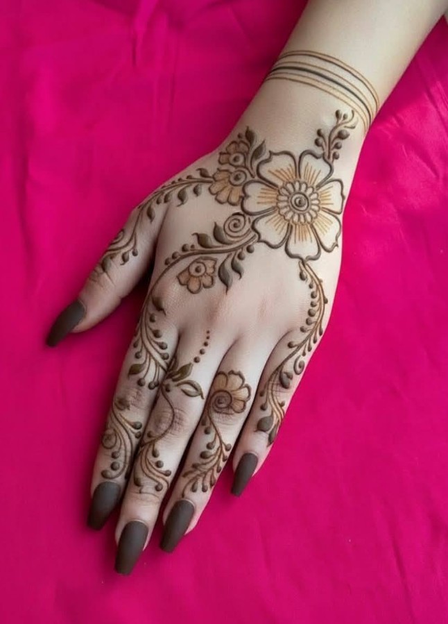Arabic Mehndi Design