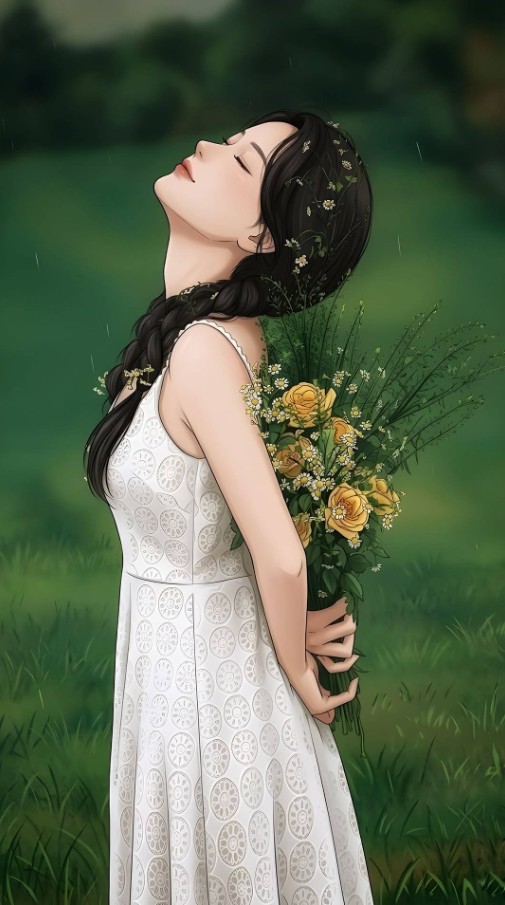Attitude Cartoon Girl DPZ