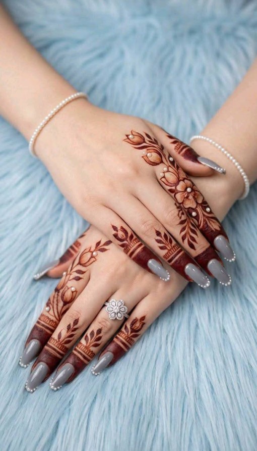 Finger Mehndi Design