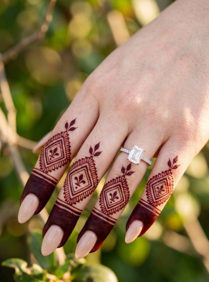 Finger Mehndi Design
