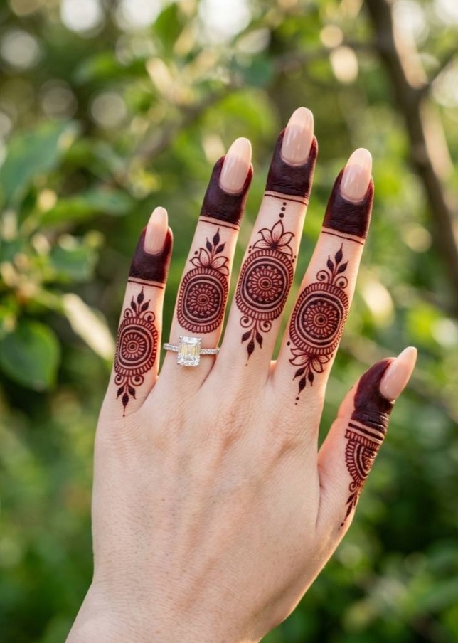 Finger Mehndi Design